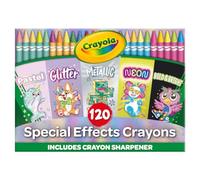 CRAYOLA Crayons in Specialty Colors (120ct), Art Supplies for Kids, Gifts for Boys & Girls [Amazon Exclusive]