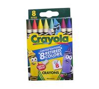 Crayola Crayons Limited Edition with 8 Retired Colors, 1 Box
