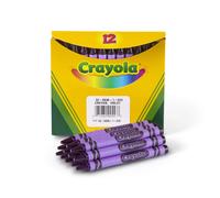Crayola Crayons Violet Purple Single Color Crayon Refill 12 Count Bulk Crayons School Supplies
