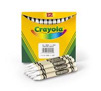 Crayola Crayons, White, Single Color Crayon Refill, 12 Count Bulk Crayons, School Supplies
