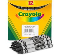 Crayola CYO520836051 Regular Crayon Single Color Refill, 12 Count - Black