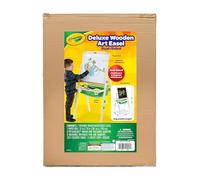 Crayola Deluxe Kids Wooden Art Easel & Supplies, Amazon for Kids, Ages 3, 4, 5, 6, Multi