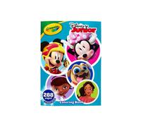 CRAYOLA Sinoeem Disney Coloring Book, Disney Jr. Gift, 288 Pages, Ages 3, 4, 5, 6