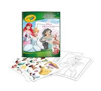 Crayola Disney Disney Princess Colour and Sticker Book, Multi-Colour, 04-0202