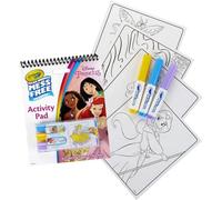 Crayola Color Wonder Disney Princess Coloring & Activity Pad, Mess Free Coloring, Gift for Kids, Age 3, 4, 5, 6, Multi