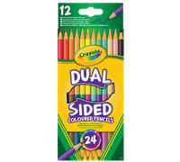 Crayola Dual Sided Coloured Pencils (Pack of 12)