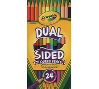 Crayola Dual Sided Coloured Pencils (Pack of 12)