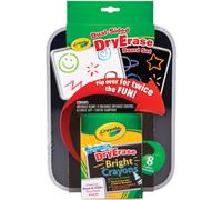 Crayola Dual-Sided Dry-Erase Board Set-11"X8.5" 98-8638