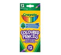 CRAYOLA Colouring Pencils - Assorted Colours (Pack of 12) | A Must-Have for All Kids Arts & Crafts Sets | Ideal for Kids Aged 3+