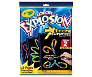 Crayola Extreme Surprises 2 Colour Explosion