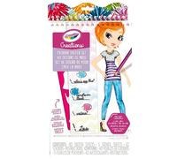 Crayola Creations, Colouring Book Fashion Creation, Creative Activity and Gift for Girls, from 8 Years, Multi-Colour, 04-0476
