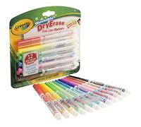 Crayola Fine Line Washable Dry Erase Markers (12 Count)