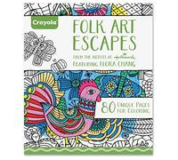 Crayola Folk Art Escapes Coloring Book