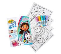 CRAYOLA Color Wonder - Gabby's Dollhouse | Mess-Free Colouring Book (Includes 18 Colouring Pages and 5 Magic Color Wonder Markers) | For Age