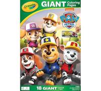 Crayola Giant Coloring Pages, 12.75" x 19.5" (Paw Patrol)