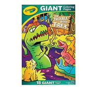 Crayola Giant Coloring Pages 12.75"X19.5"-T-Rex Troubles