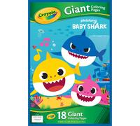 CRAYOLA GIANT COLORING PAGES BABY SHARK