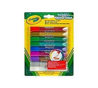 Crayola Washable Glitter Glue Pens, Pack of 9