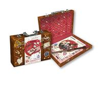 CRAYOLA - Harry Potter Magic Briefcase Creative Set with 30 Activity Sheets, Velvet Art, Stickers, Mini Pencils and Magic Wand, for Children from 3 Years, 35176