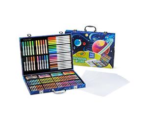 Crayola Inspiration Art Case Space Coloring Set (140pcs) - Kids Art Kit, Easter