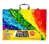 CRAYOLA Inspiration Art Case TieDye 140Piece Art Set for Kids Age 5