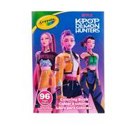 CRAYOLA K-Pop Demon Hunters 96pg Book (NO Price)