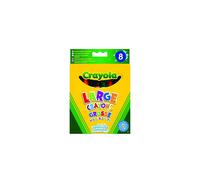 Crayola Kids 8 Count Large Washable Crayons
