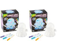 CRAYOLA Light Ups: Ghost | Washable Ghost Halloween Night Light | Colour, Wash, Repeat! | Batteries Not Included | for Ages 3+ (Pack of 2)