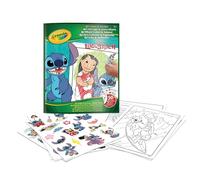 CRAYOLA Lilo & Stitch Colour and Sticker Colouring Book | Includes 32 Pages and 4 Sheets of Stickers | Arts & Crafts for Kids Ages 3+
