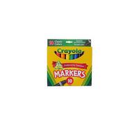 Crayola Classic 10 Broad Line Non Toxic Markers