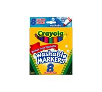 Crayola Llc 8 Count Classic Colors Broad Line Washable Markers