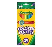 Crayola LLC FORMERLY BINNEY & SMITH BIN4024 COLORED-PENCILS 24PK ASST