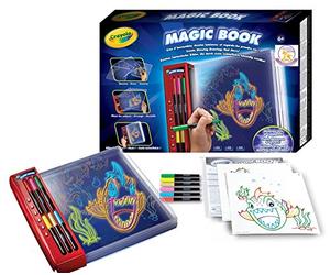 Crayola Magic Book Book - Kids 'Glow books (Book, Boy/Girl, Red, Box)