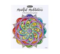 Crayola Mandala Coloring Book Mindful Meditations 40 Premium Coloring Pages Gift Multicolor