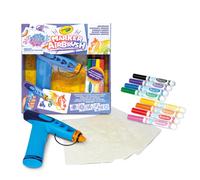 CRAYOLA Marker Airbrush | Turn Markers into Colourful Spray Art! | Includes 8 Washable Markers & Stencils for Kids Ages 6+