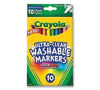 CRAYOLA Markers Regular F/L CLASSC 10P, Multicolor, One Size (Pack of 10)