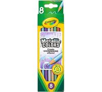 Crayola Metallic FX Colored Pencils - 8 Pencils, 6 Pack