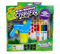 CRAYOLA Mini Marker Sprayer, Marker Airbrush Kit, Gift for Kids