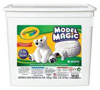 Crayola Model Magic 2lb White - Soft, Air-Dry Modeling Clay for Kids