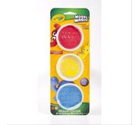 Crayola 23-6018 2.25Oz. Model Magic Reusable Tubs Primary Color - 3 Color Set