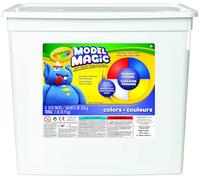 CRAYOLA Model Magic Colour Bucket - Soft Modelling Compound | Kids Arts & Crafts | Ideal For Kids Aged 3+, Blue;red;white;yellow