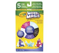 Crayola Model Magic, Modeling Clay Alternative, 5 Shimmer Colors, 2.5 oz