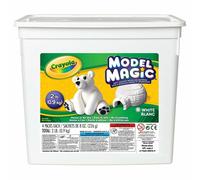 Crayola Model Magic White Bucket Soft, Squishy, Air Drying Modelling Material