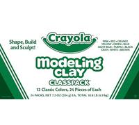 CRAYOLA Modelling Clay (228pc Classpack) - 12 Colours | Shape, Build & Sculpt | Ideal For Classrooms & Group Activities | Kids Arts & Crafts | Ages 3+