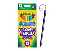 CRAYOLA - My Personal Colouring Pencils, Perfect for School and Creative Activities, Set of 12 Assorted Colours, 3620
