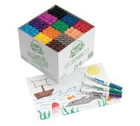 CRAYOLA MyFirst Washable Markers - Assorted Colours (Pack of 144) | Perfect for School Classrooms