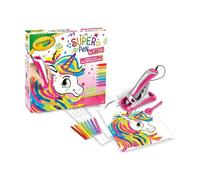 CRAYOLA - Neon Unicorn Super Pen, Wax Crayons Melt Game and Create Relief Drawings, Creative Activity and Gift for Children, Age 8+, 25-0510
