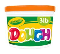 Crayola Orange Dough 3 lb. Resealable Bucket Toys for Kids Gift