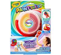 CRAYOLA Paint-sation: Flip 'n' Spin Artist's Palette | No-Spill Painting Kit | Ideal for Kids Aged 3+
