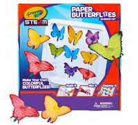 crayola Paper Butterfly Science Kit STEAM Toy gift for Kids Ages 7